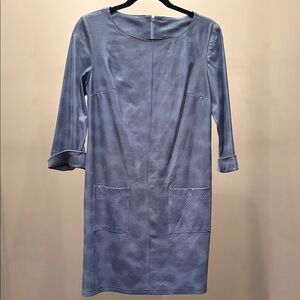Elegant Blue Women's Dress